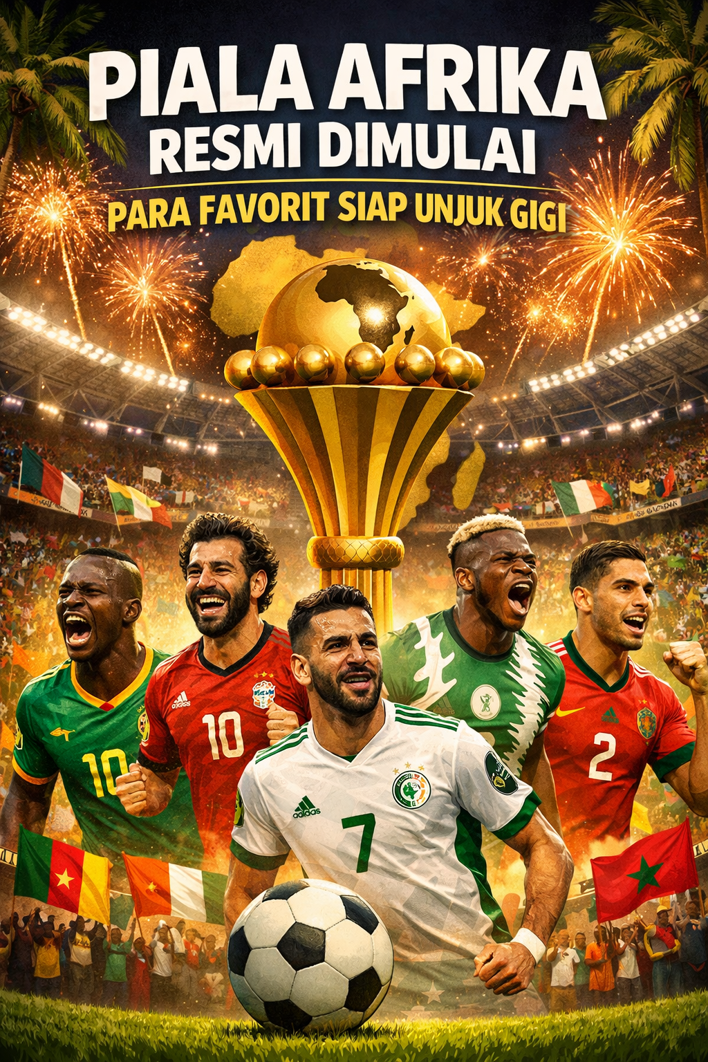 Piala Afrika Resmi Dimulai