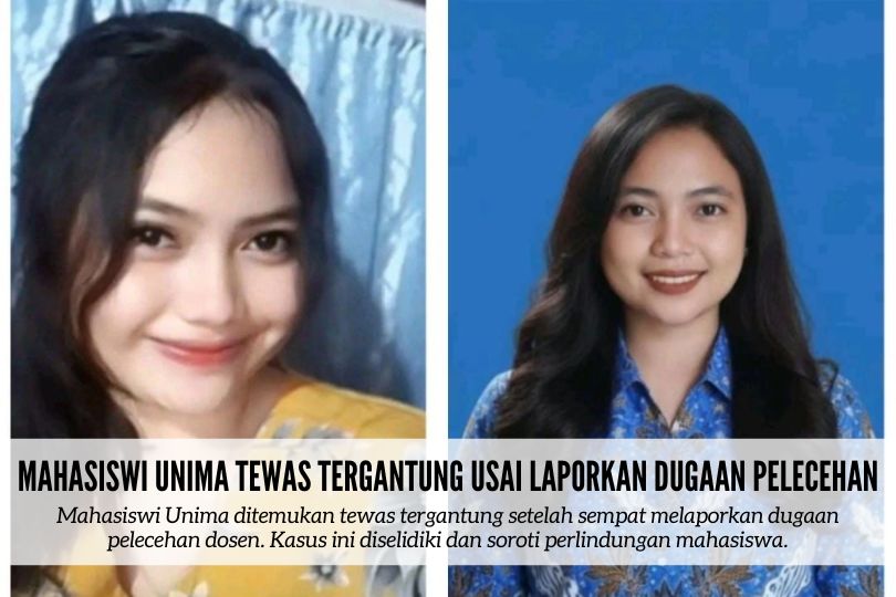 Mahasiswi Unima Tewas Tergantung Usai Laporkan Dugaan Pelecehan