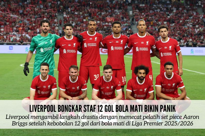 Liverpool Bongkar Staf 12 Gol Bola Mati Bikin Panik