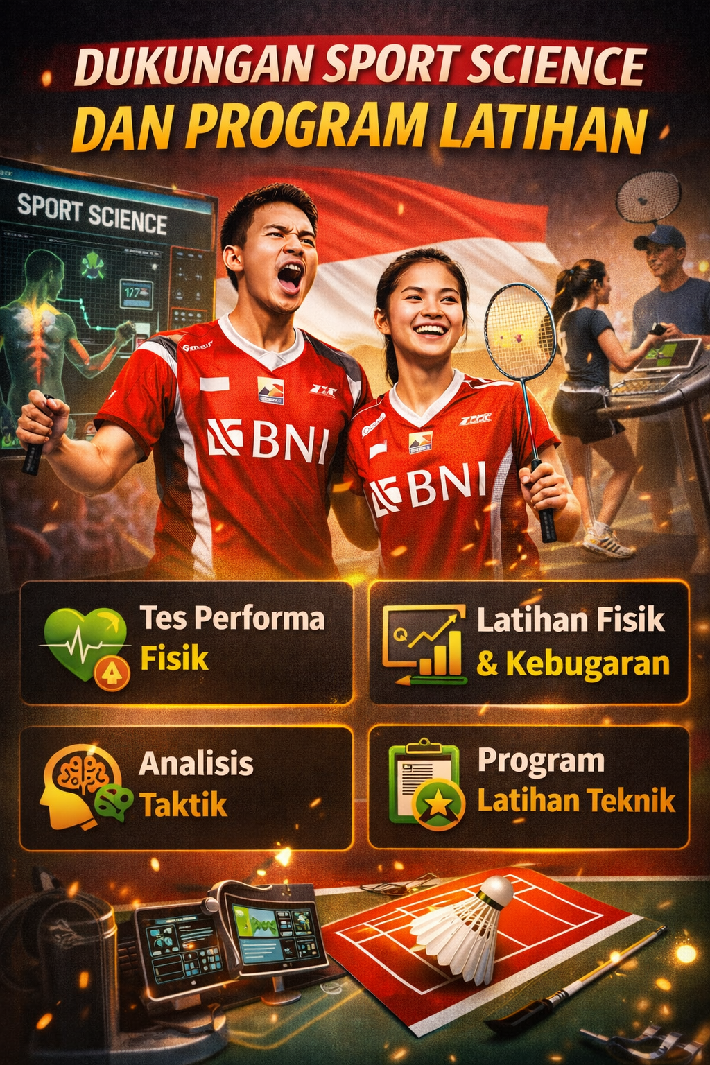 Indonesia Menambah Perolehan Poin Peringkat