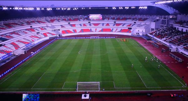 Stadion Gelora Delta Sidoarjo menjadi lokasi laga Barito Putera vs PSIS Semarang tanpa penonton.