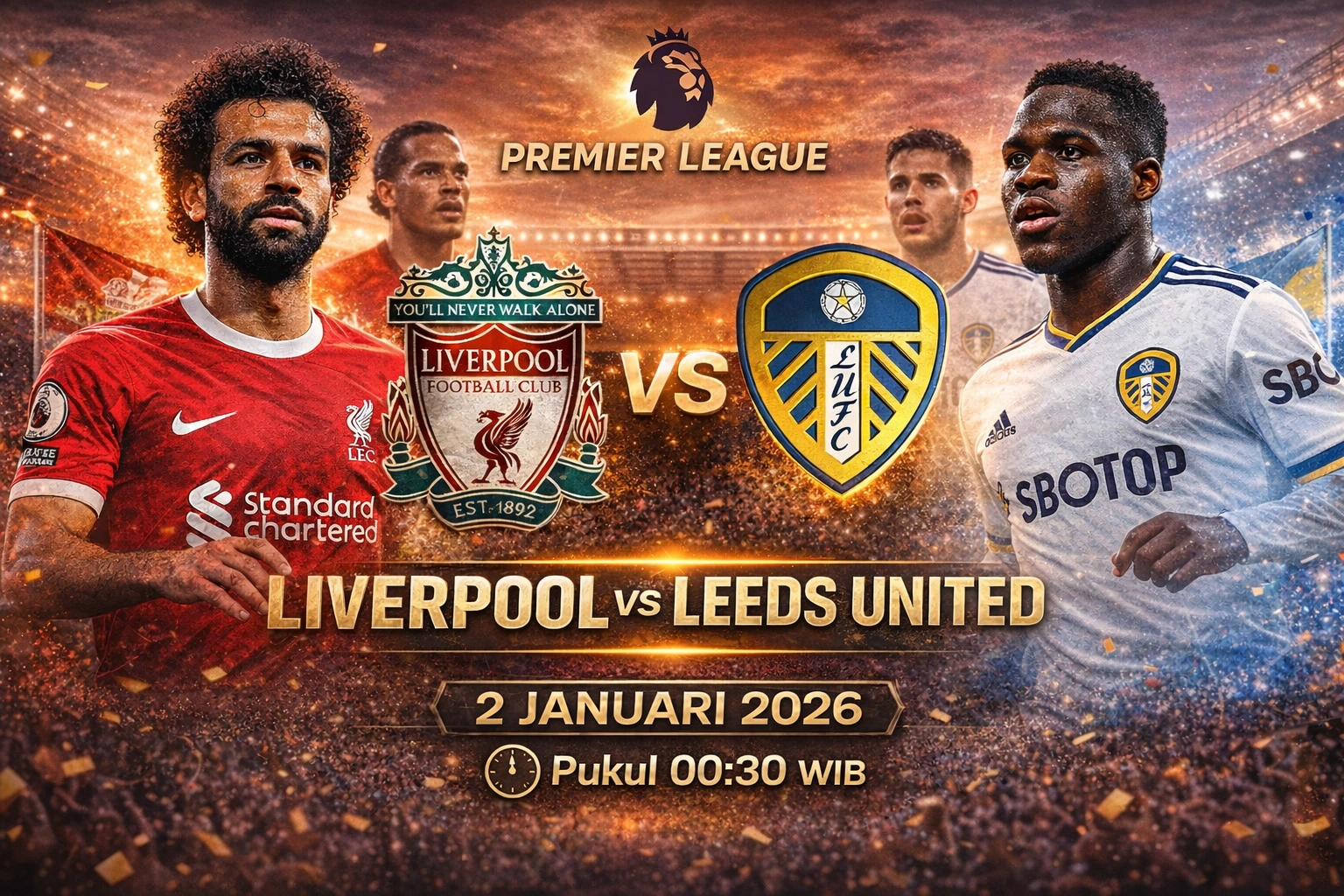 Prediksi Liverpool Vs Leeds di Anfield