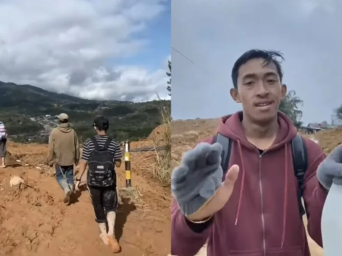 136 Kilometer dengan Berjalan Kaki Demi Janji Suci