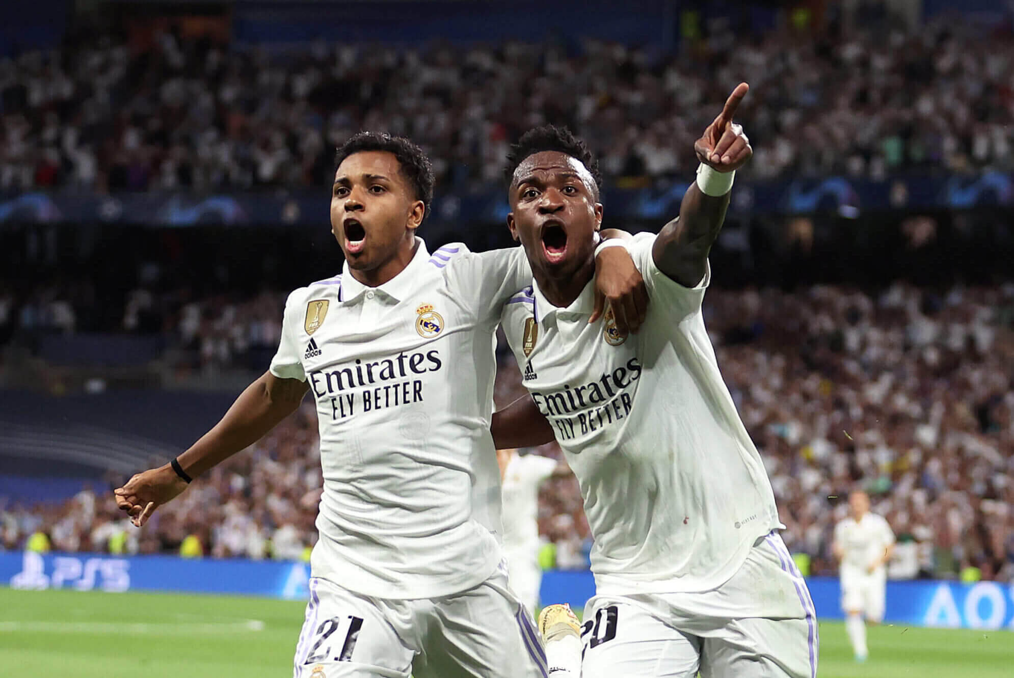 Rodrygo dan Vinicius Junior