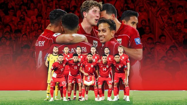 Timnas Indonesia naik level sepanjang 2025
