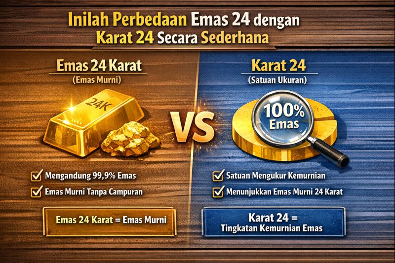 emas 24 dan karat 24