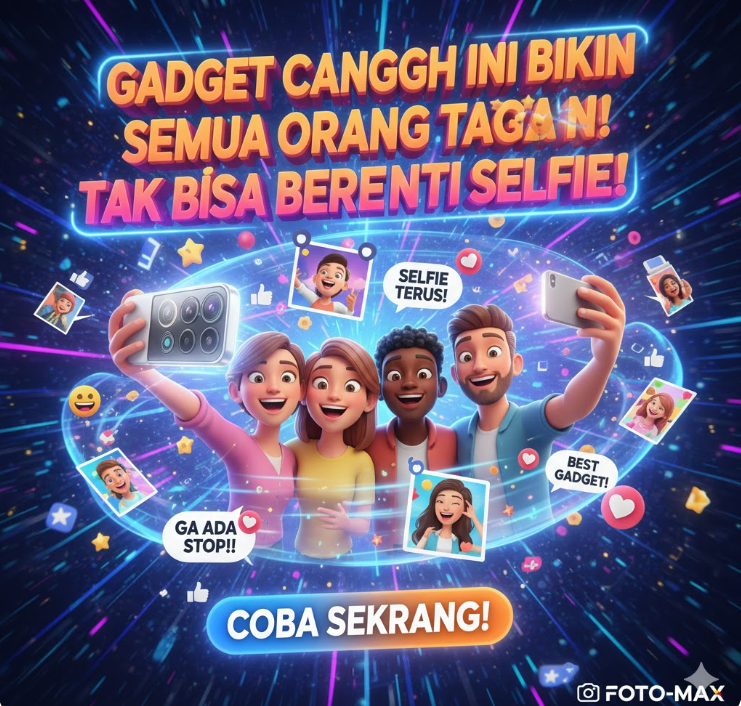Gadget selfie canggih