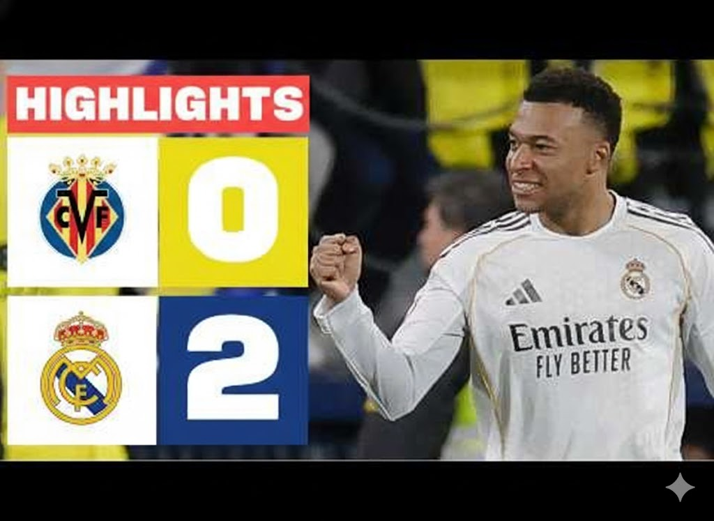 Villarreal CF 0-2 Real Madrid