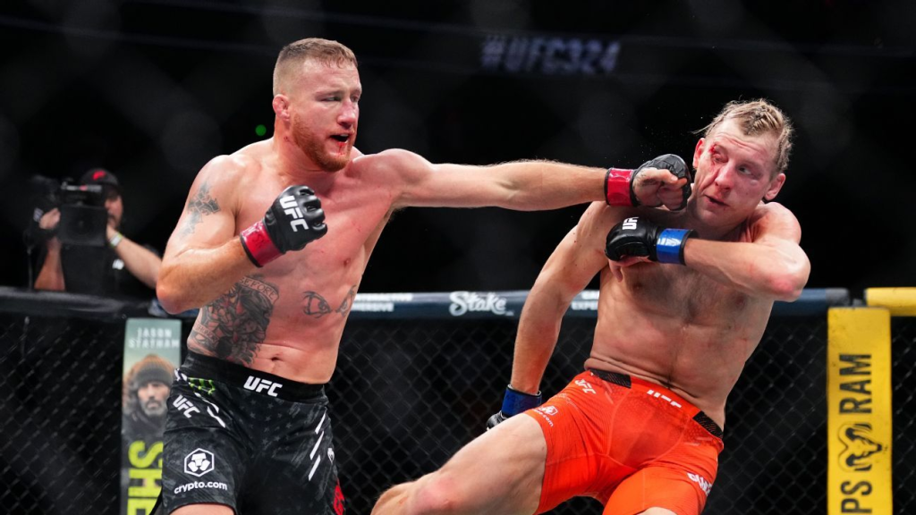 Justin Gaethje Tundukkan Paddy