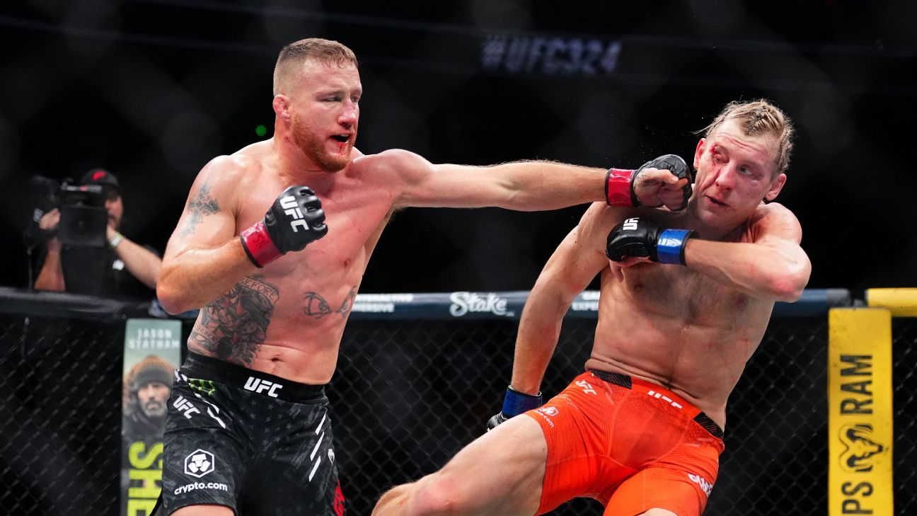 Justin Gaethje Tundukkan Paddy