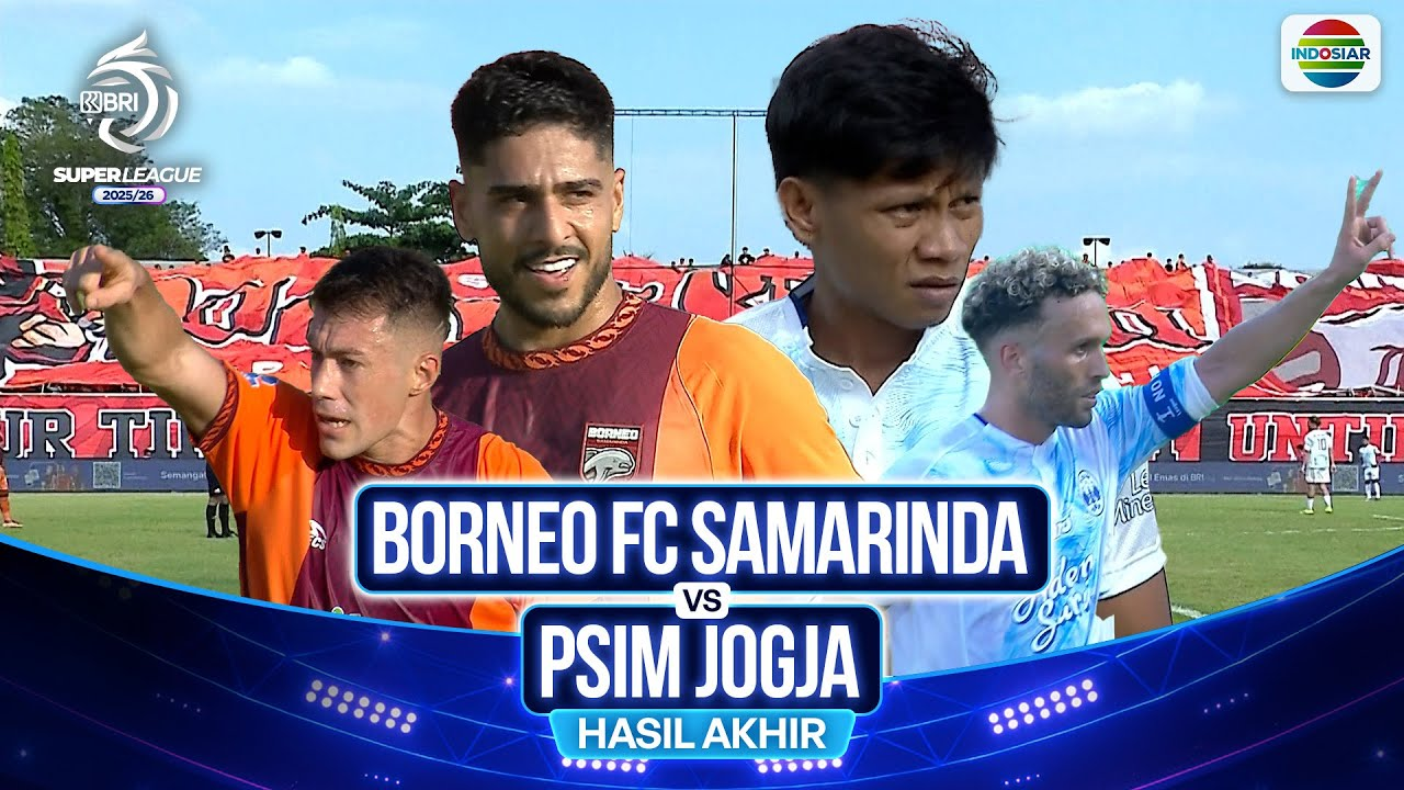 Borneo FC vs PSIM Jogjakarta 2-1 | BRI Super League 2025/26