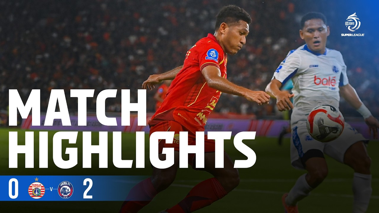 Persija vs Arema 0-2 Week 20