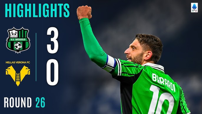 Cuplikan Sassuolo vs Verona 3-0 | Highlights Serie A 2025/26