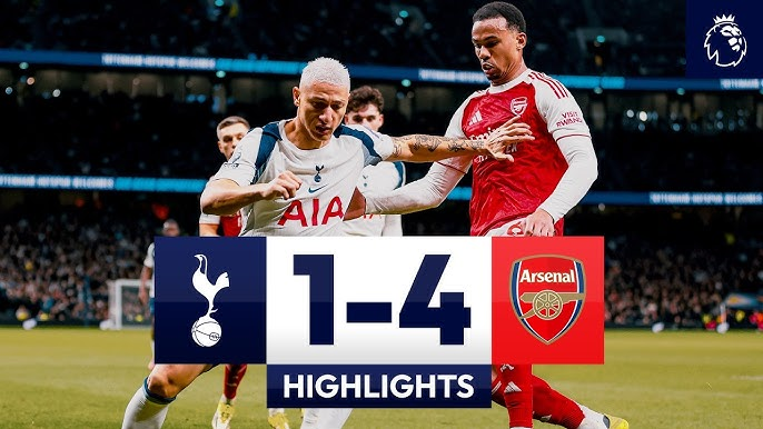 Spurs 1-4 Arsenal – Derby London