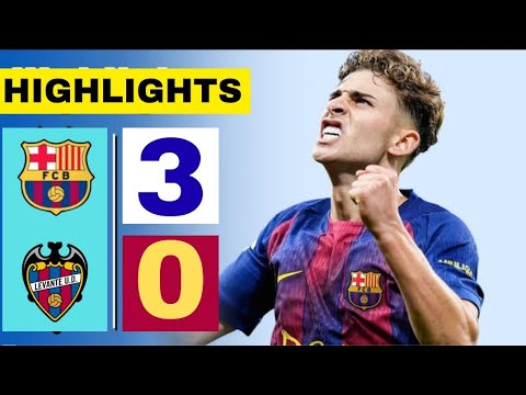 FC Barcelona 3-0 Levante UD
