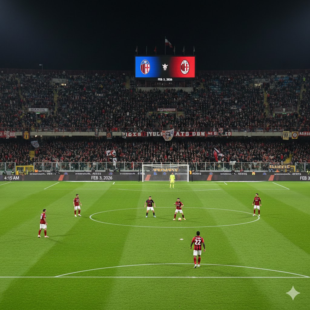 Pertandingan Bologna vs AC Milan: Duel Krusial Serie A 2025/2026
