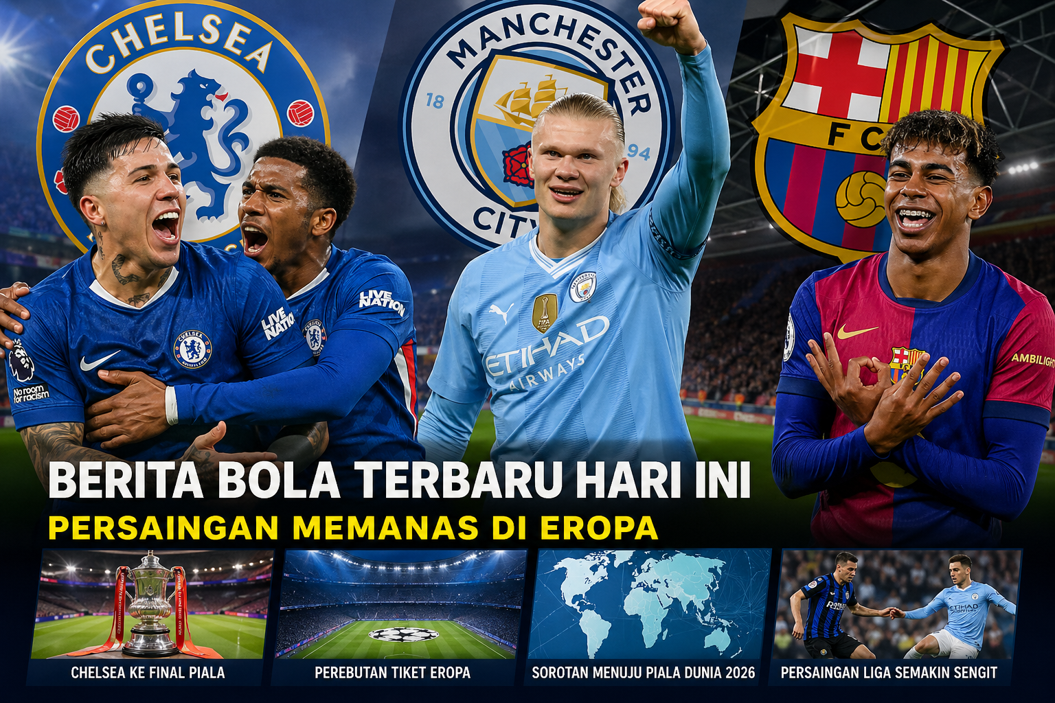 Kabar Bola Terbaru: Kompetisi Eropa dan Piala Dunia 2026